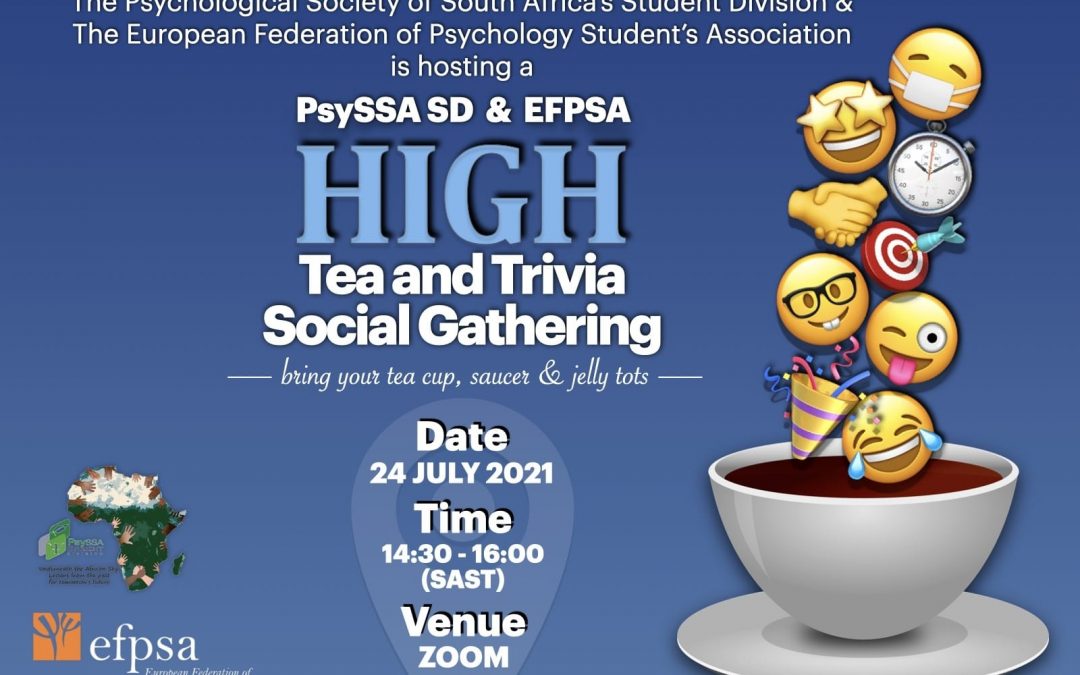 PsySSA SD and EFPSA: High Tea and Trivia.