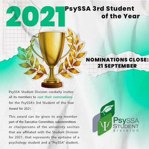 PsySSA Student of the Year 2021