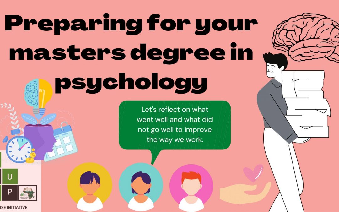 Preparing for a Master’s Degree in Psychology